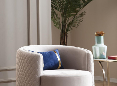 Modern armchair stainless steel furniture wing chair single-seater living room furniture